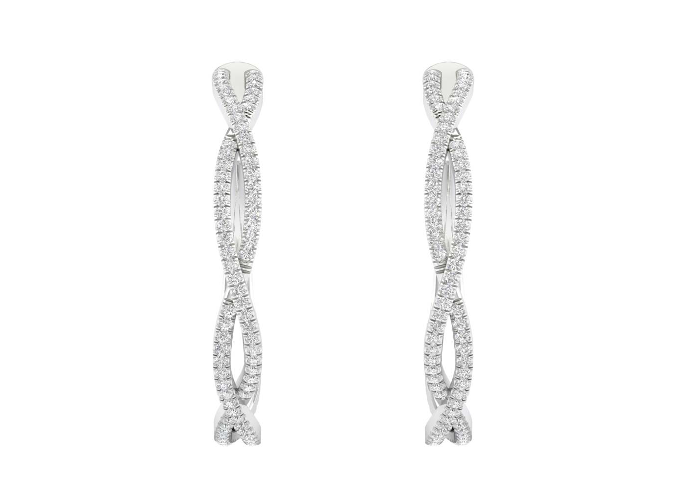 Entwined Hoops Replica gallery image