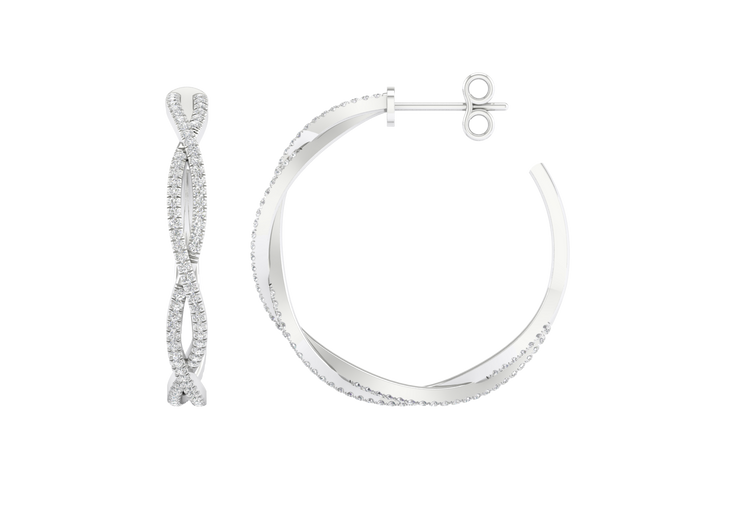 Entwined Hoops gallery image