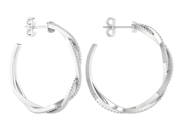 Entwined Hoops Replica gallery image