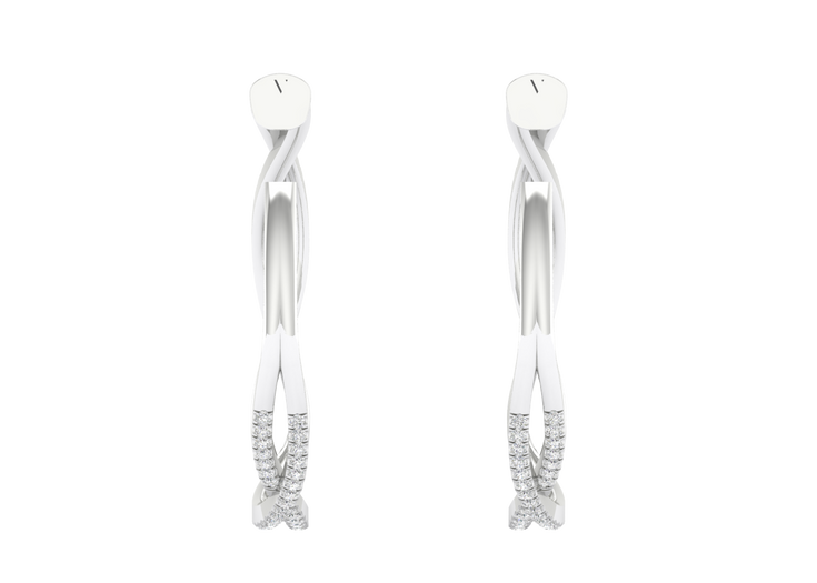 Entwined Hoops Replica gallery image