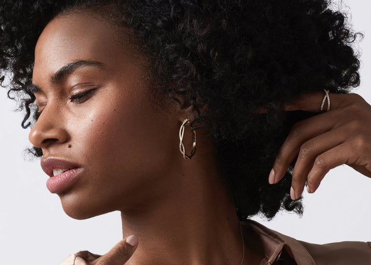 Entwined Hoops Replica gallery image