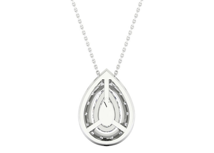 Dewdrop Halo Necklace Replica gallery image