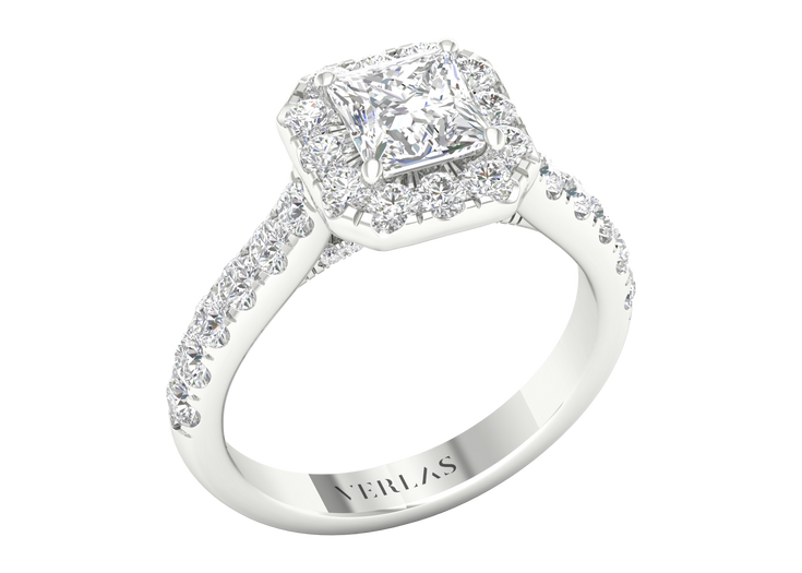 Signature Princess Halo Ring Replica gallery image