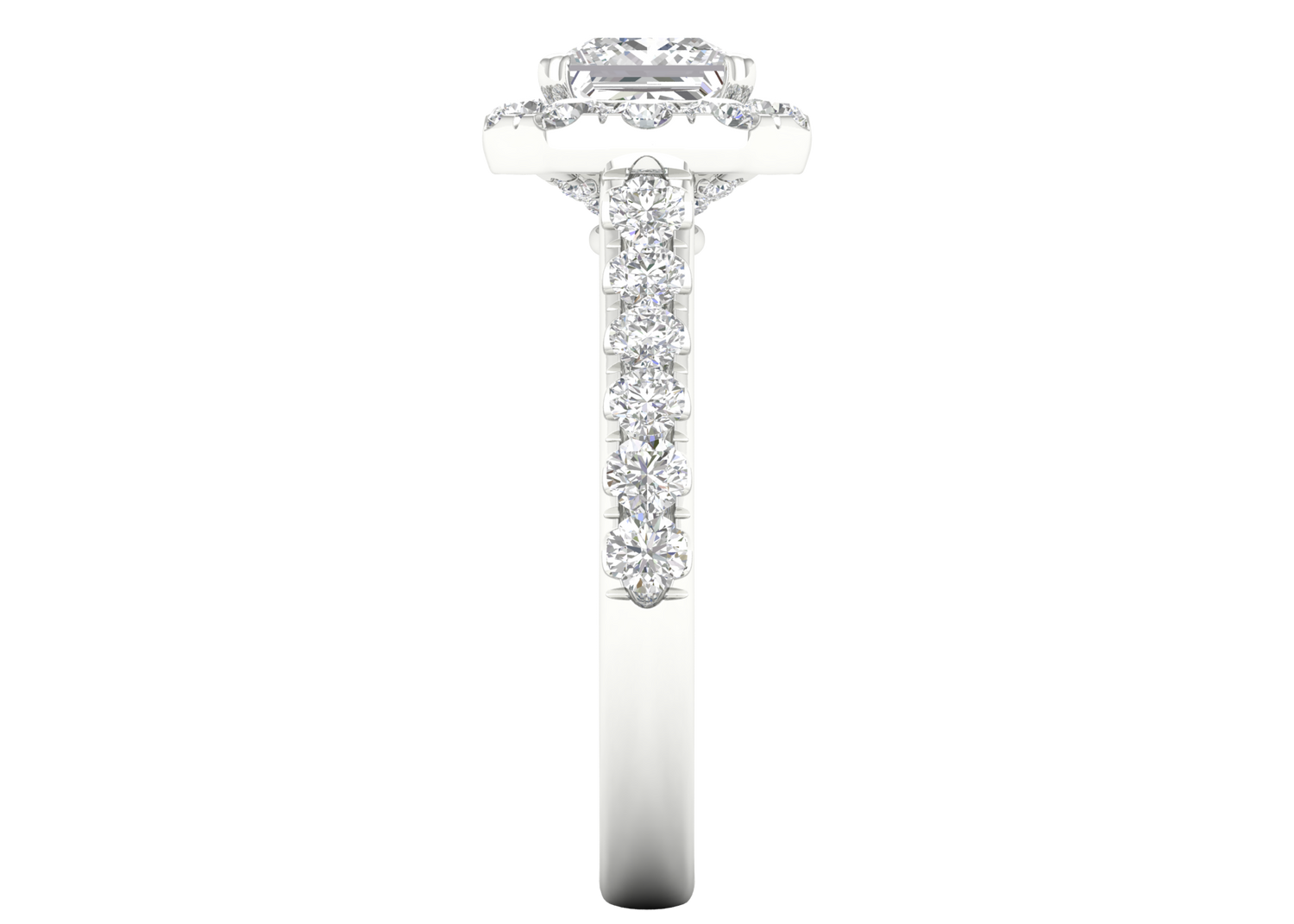 Signature Princess Halo Ring Replica gallery image