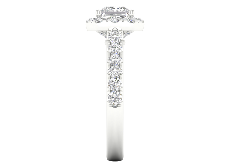 Signature Princess Halo Ring Replica gallery image