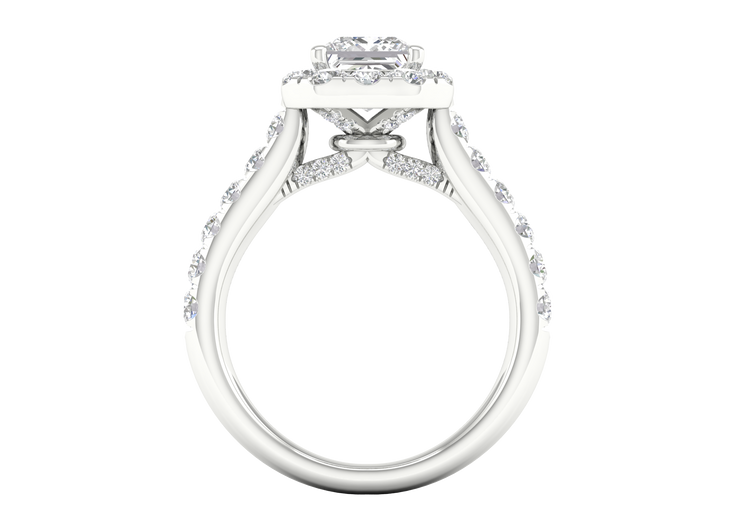 Signature Princess Halo Ring Replica gallery image