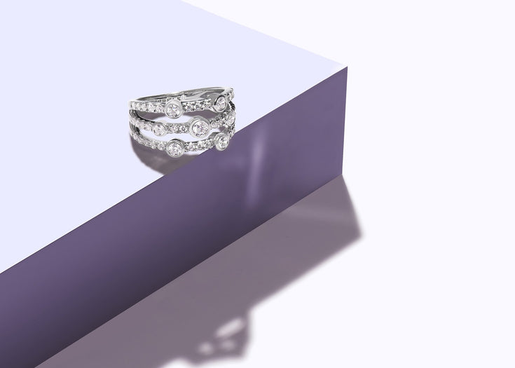 3-Tier Smitten Ring gallery image