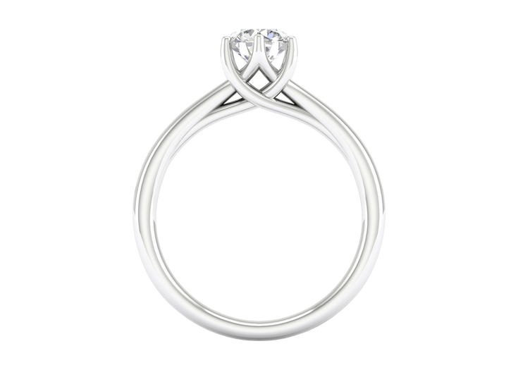 6-Pronged Round Ring Replica gallery image