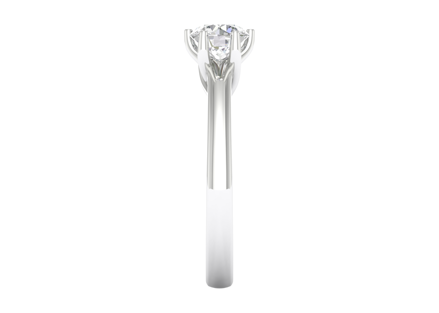 6-Pronged Round Ring Replica gallery image