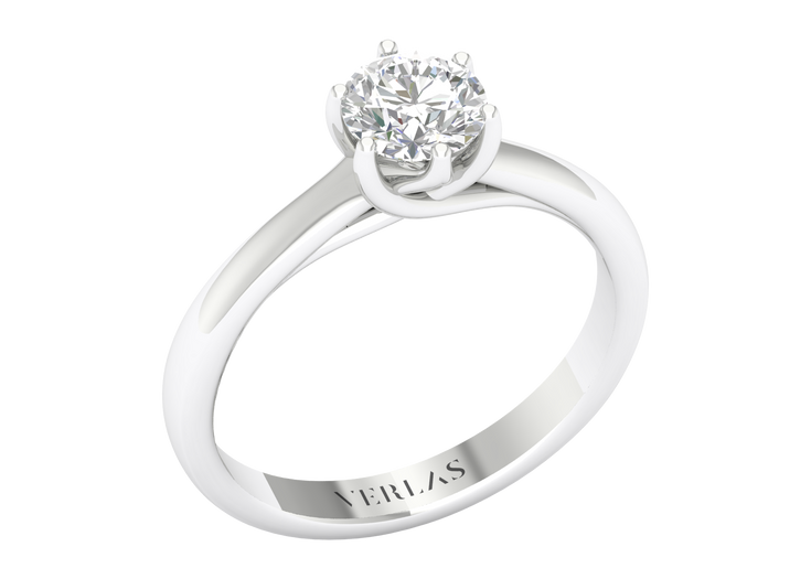 6-Pronged Round Ring Replica gallery image